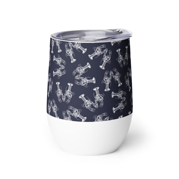 Nauti Love Lobster Wine tumbler